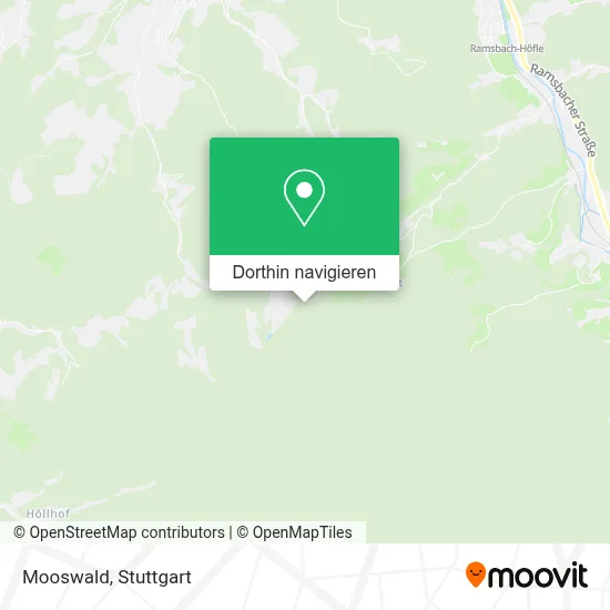 Mooswald Karte