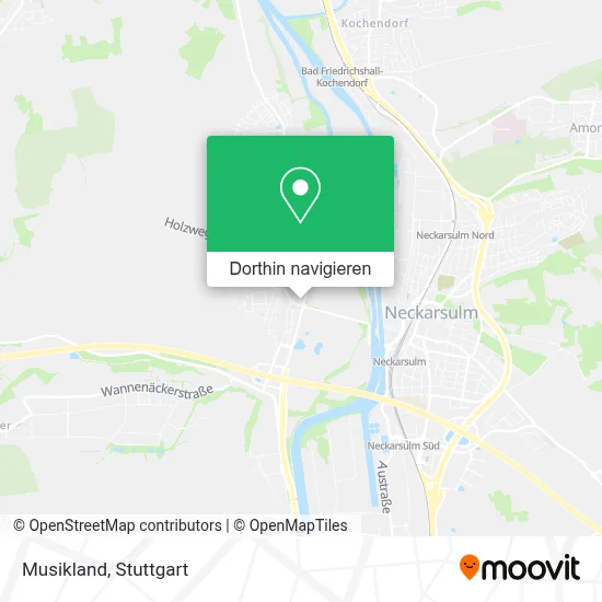 Musikland Karte