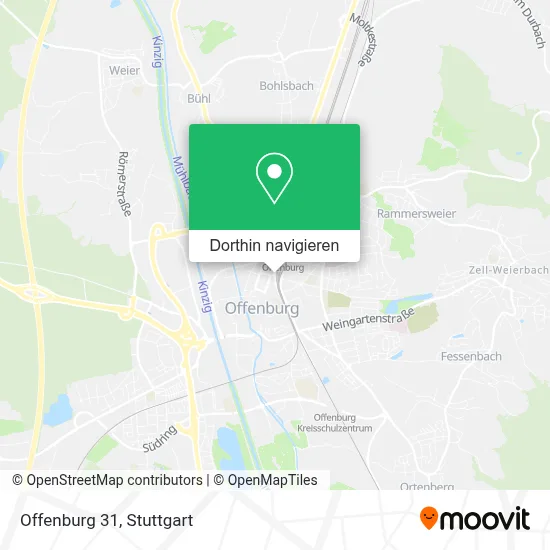 Offenburg 31 Karte