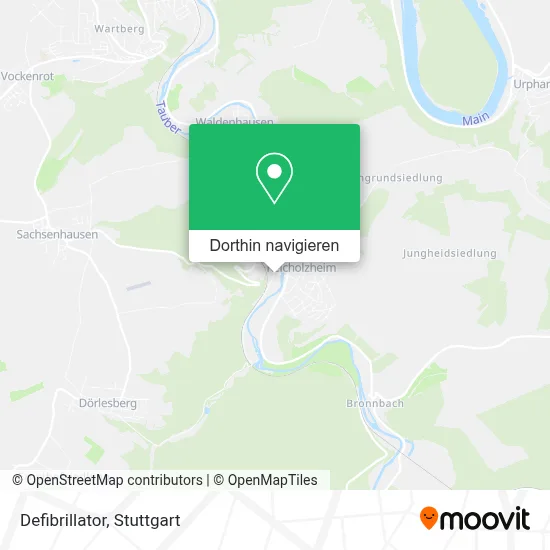 Defibrillator Karte