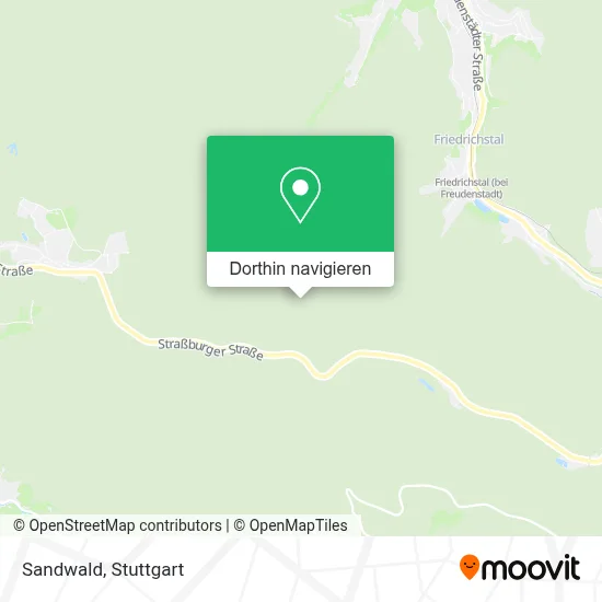 Sandwald Karte