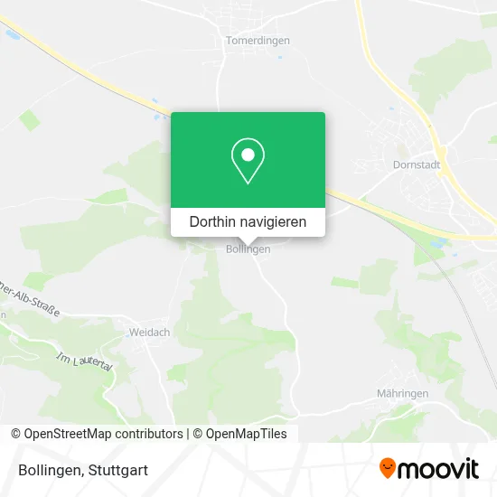 Bollingen Karte