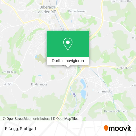 Rißegg Karte