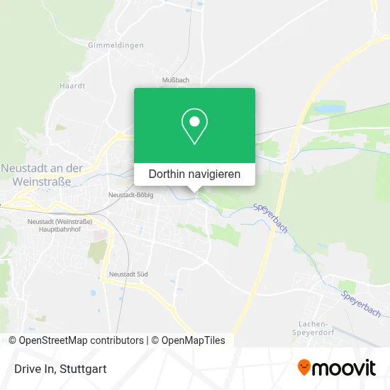 Drive In Karte