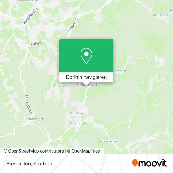 Biergarten Karte