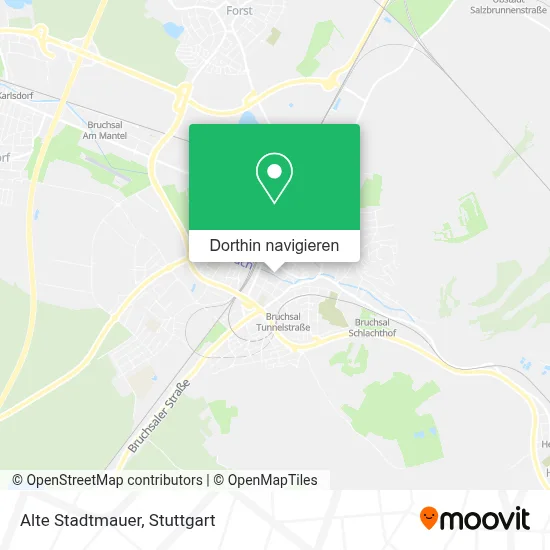 Alte Stadtmauer Karte