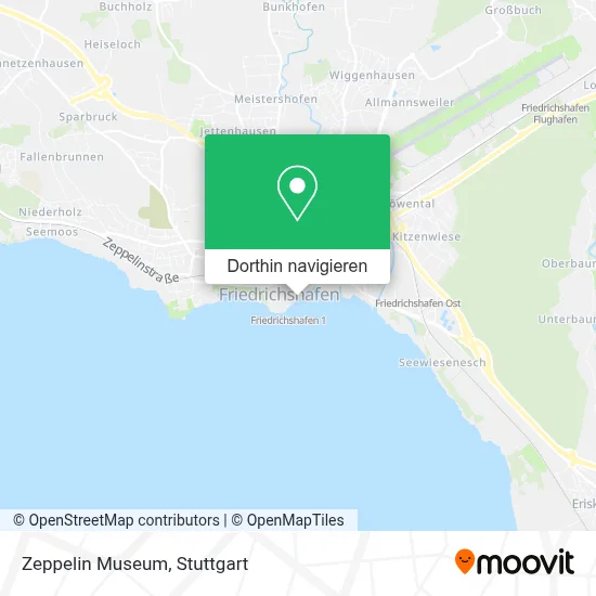 Zeppelin Museum Karte