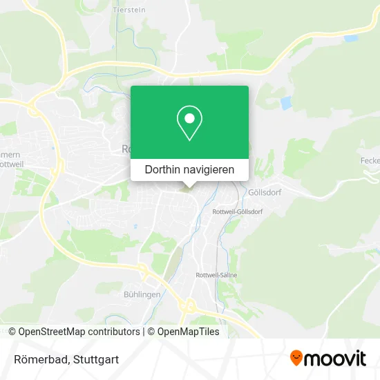 Römerbad Karte