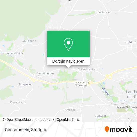 Godramstein Karte