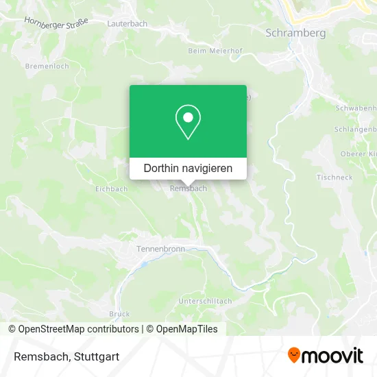 Remsbach Karte