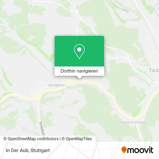 In Der Aub Karte