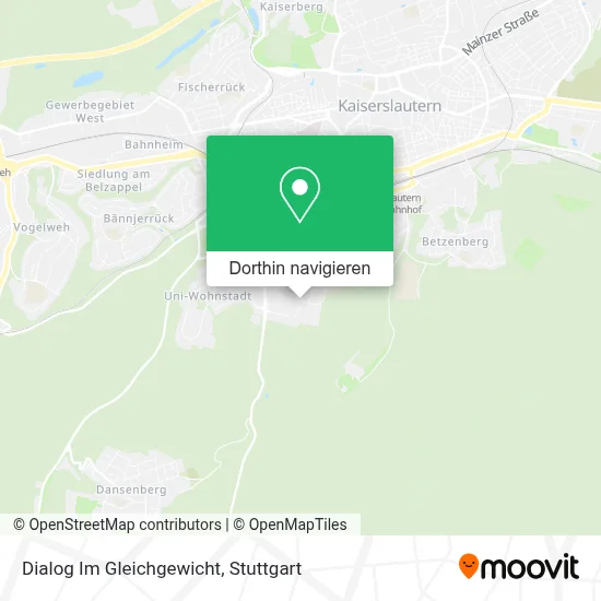 Dialog Im Gleichgewicht Karte