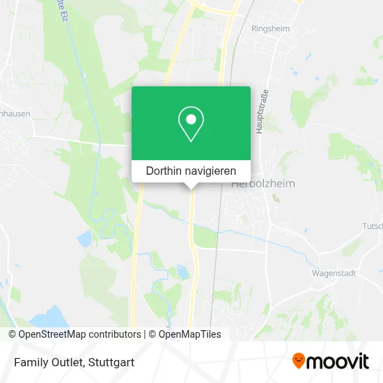 Family Outlet Karte