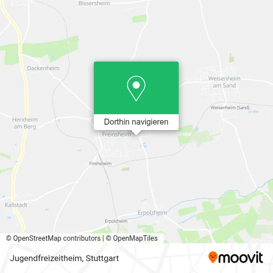 Jugendfreizeitheim Karte