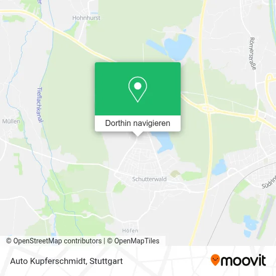 Auto Kupferschmidt Karte