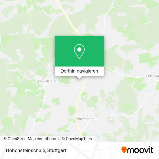 Hohensteinschule Karte