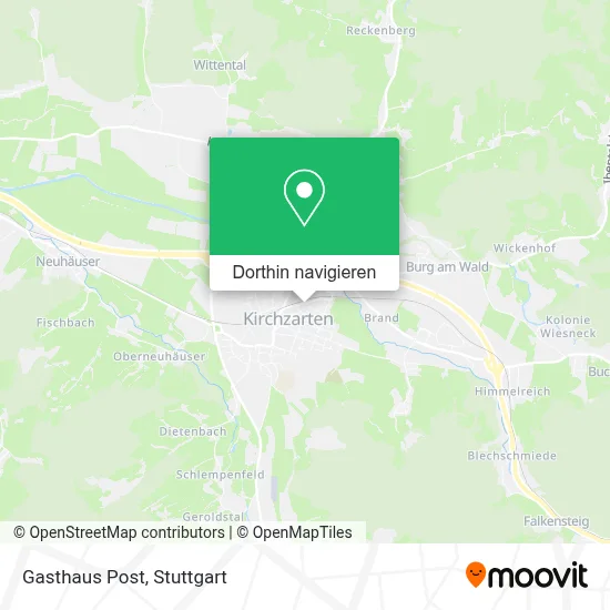 Gasthaus Post Karte