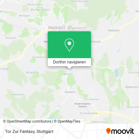 Tor Zur Fantasy Karte