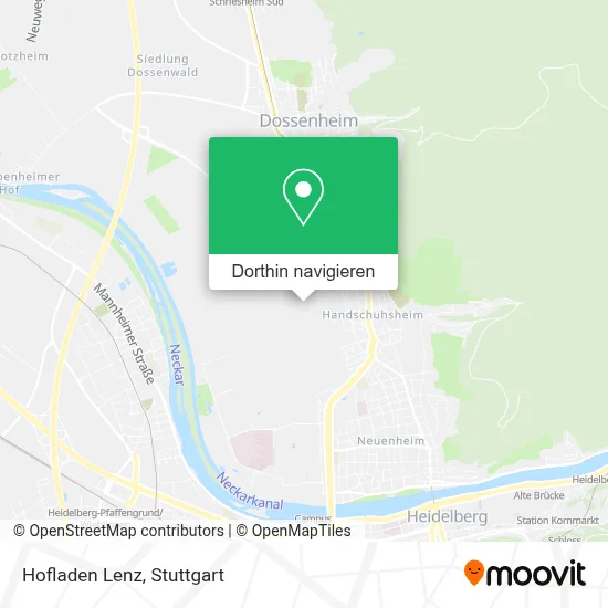Hofladen Lenz Karte
