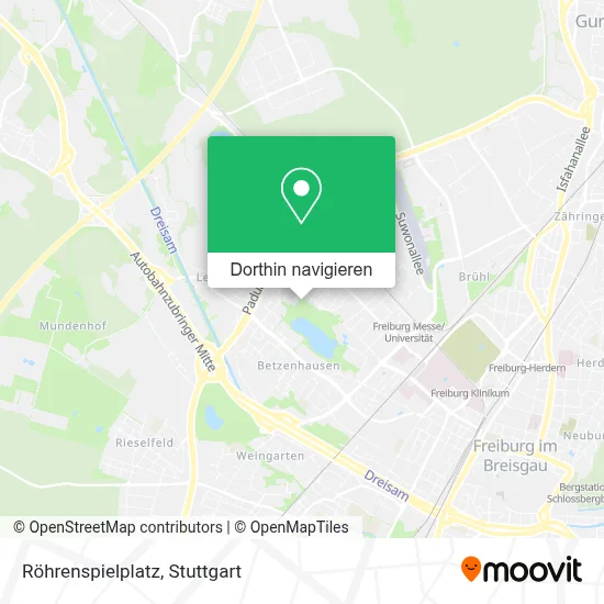 Röhrenspielplatz Karte