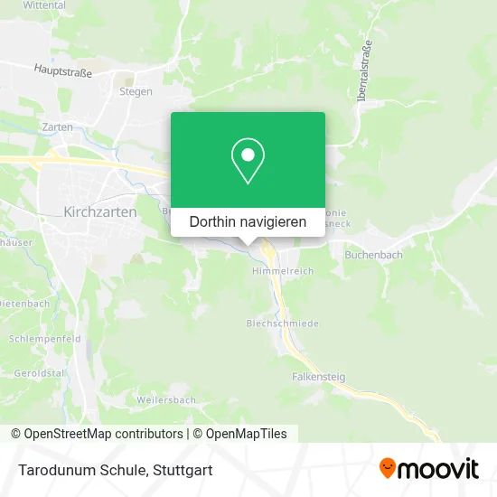 Tarodunum Schule Karte