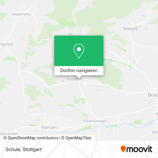 Schule Karte