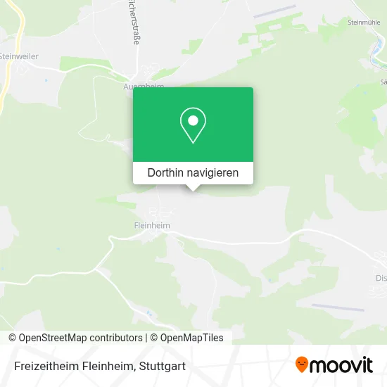Freizeitheim Fleinheim Karte