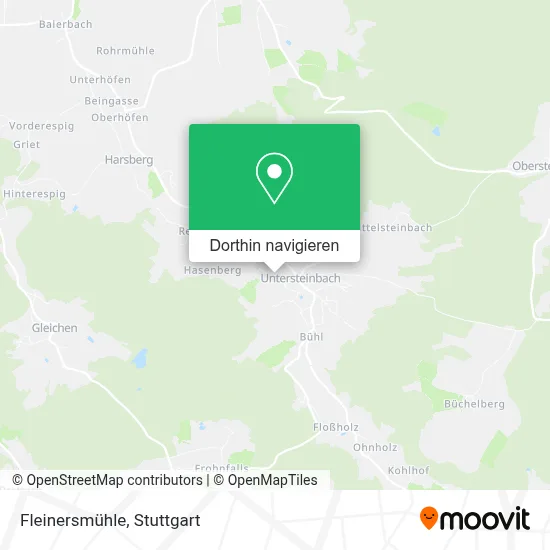 Fleinersmühle Karte
