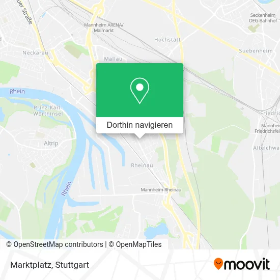 Marktplatz Karte