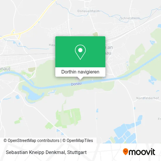 Sebastian Kneipp Denkmal Karte