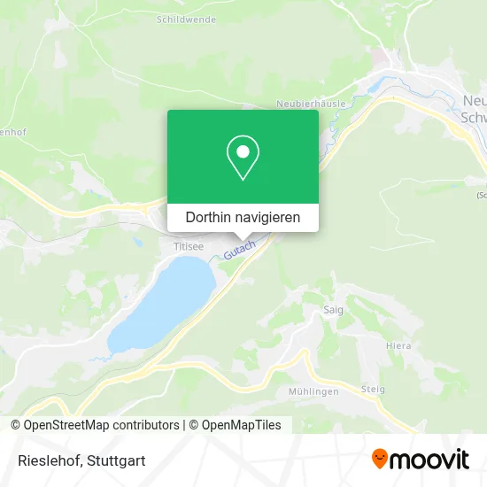 Rieslehof Karte