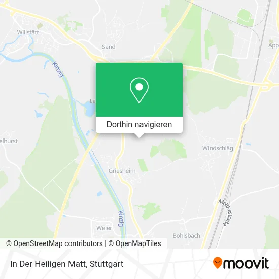 In Der Heiligen Matt Karte