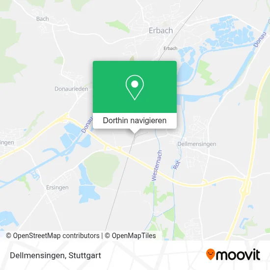 Dellmensingen Karte