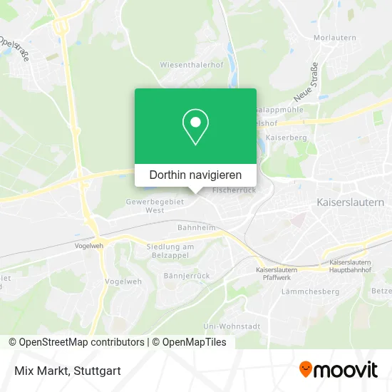 Mix Markt Karte