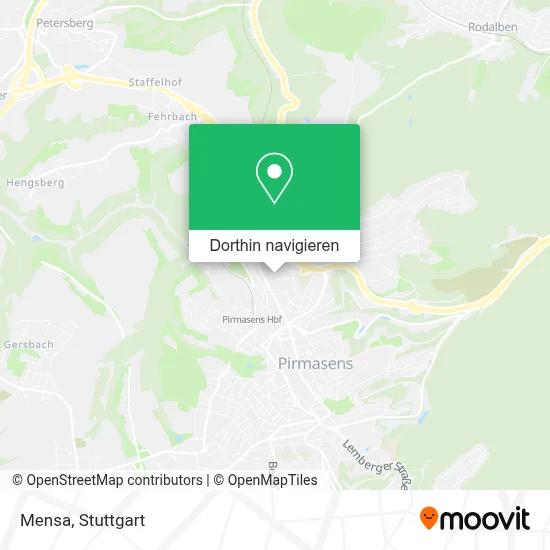 Mensa Karte