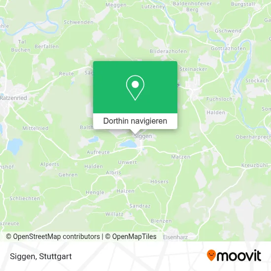 Siggen Karte