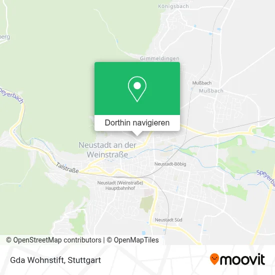 Gda Wohnstift Karte