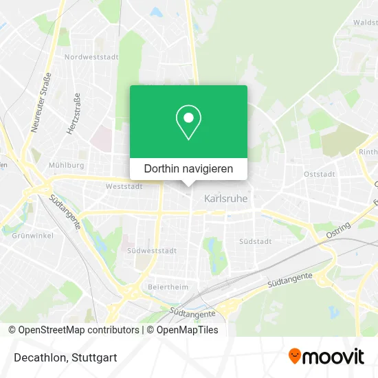 Decathlon Karte