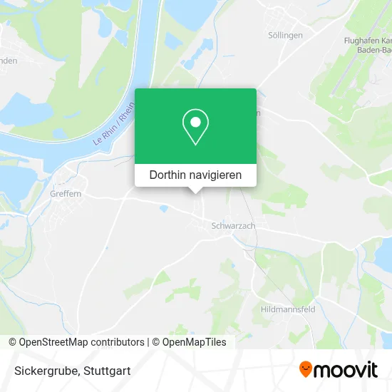 Sickergrube Karte