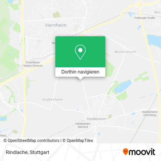 Rindlache Karte
