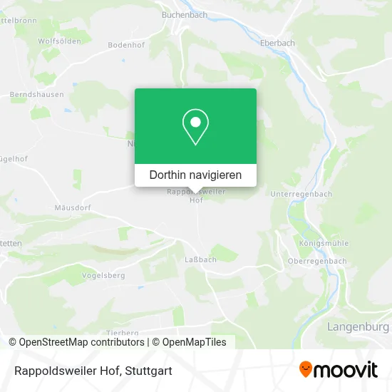 Rappoldsweiler Hof Karte