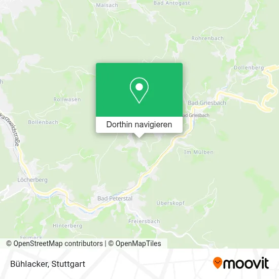 Bühlacker Karte