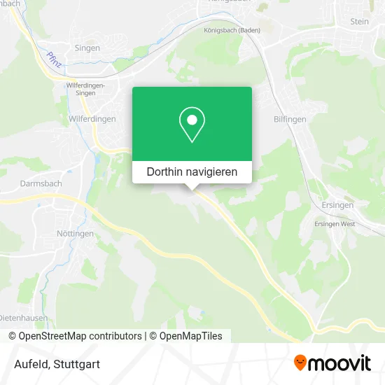 Aufeld Karte