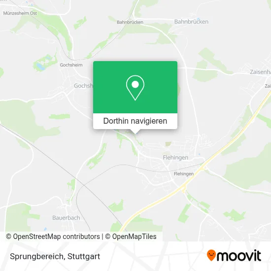 Sprungbereich Karte