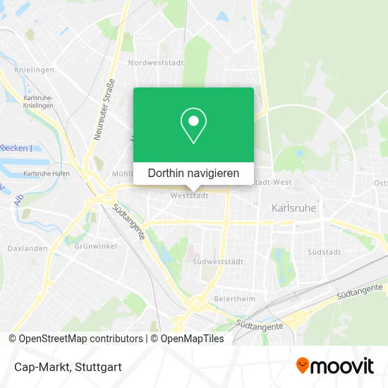 Cap-Markt Karte