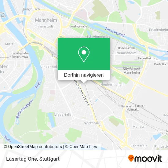 Lasertag One Karte