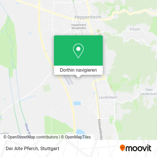 Der Alte Pferch Karte