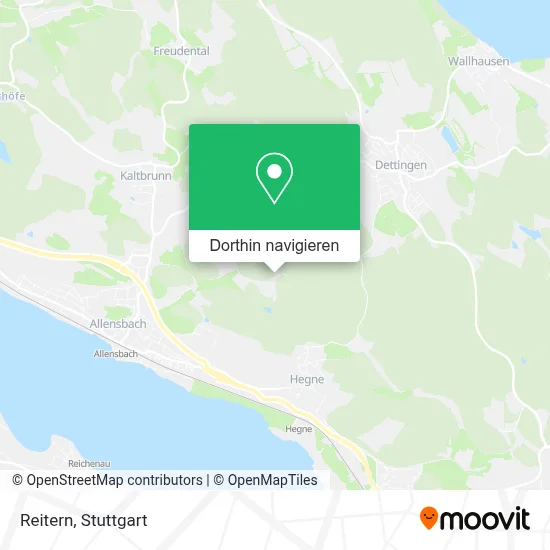 Reitern Karte
