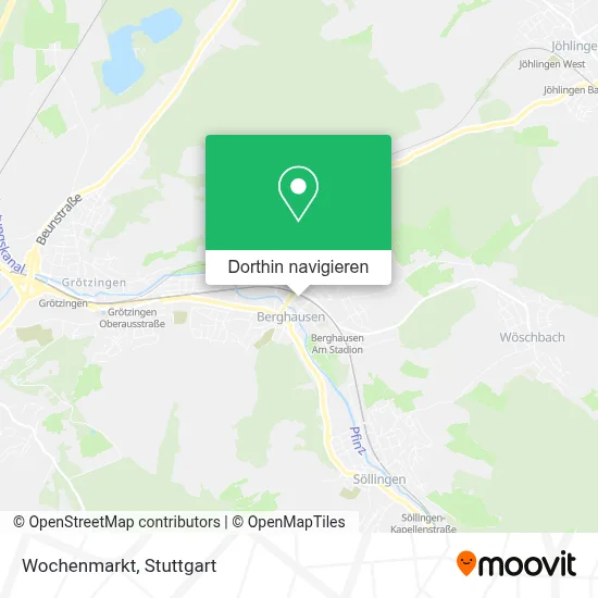 Wochenmarkt Karte