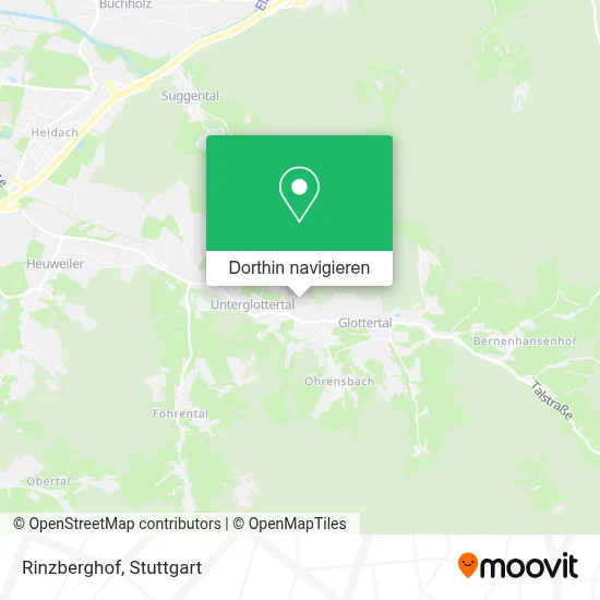 Rinzberghof Karte